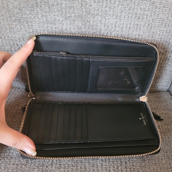 Kate Spade Anita Double Zip Wallet Wristlet NWOT - Picture 9 of 13